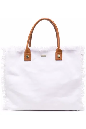 Melissa Odabash Ferrat frayed tote bag