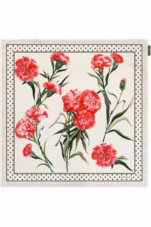 Dolce & Gabbana Floral-print silk scarf