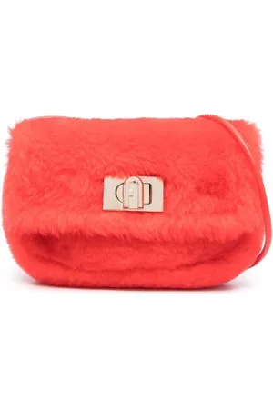 Furla Faux-fur crossbody bag