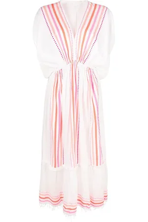 Lemlem Eshe stripe-print dress
