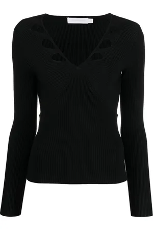 Simkhai Ribbed-knit cut-out top
