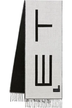 Etro Intarsia-knit wool scarf