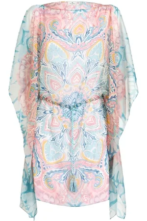 Etro Paisley-print beach dress