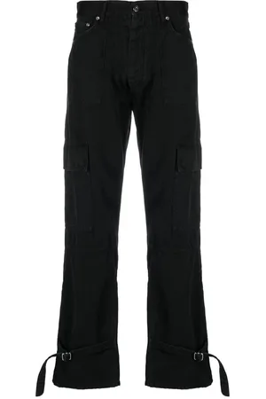 OFF-WHITE Buckle-detail cargo trousers