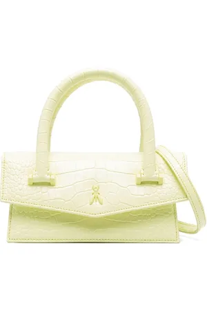 Patrizia Pepe Crocodile-Print Fly Bamby crossbody bag
