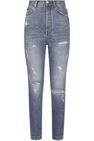 Dolce & Gabbana Grace distressed skinny jeans