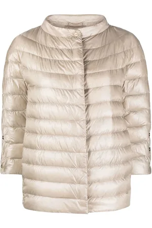 HERNO Mock-neck quilted puffer jacket