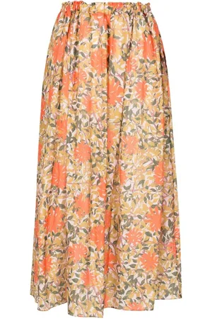 CLUBE BOSSA Pavlova floral-print skirt