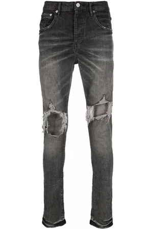 Purple Brand Low-rise slim-fit jeans