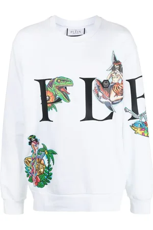 Philipp Plein Logo-print crew neck sweatshirt