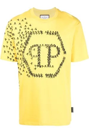 Philipp Plein Skull Bones logo-print T-shirt