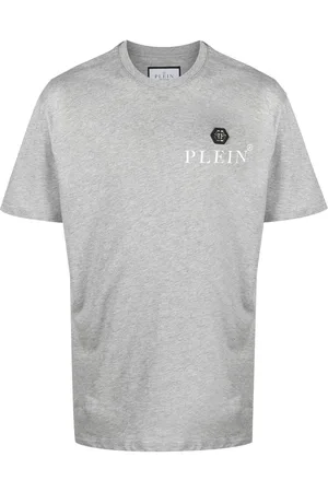 Philipp Plein Logo-plaque cotton T-shirt