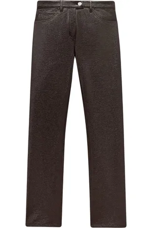 Courrèges Vinyl straight-leg trousers