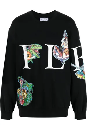 Philipp Plein Logo-print crew neck sweatshirt
