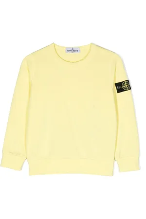 Stone Island Compass-patch crew-neck sweatshirt
