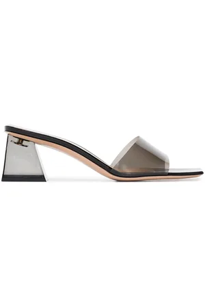 Gianvito Rossi Cosmic 55mm transparent mules