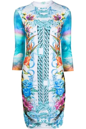 Philipp Plein Hawaii-print mini dress