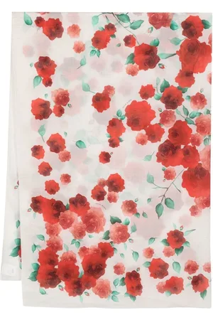 MAGDA BUTRYM Floral-print silk scarf