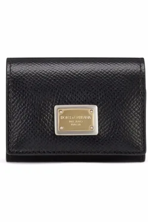 Dolce & Gabbana Logo-tag leather AirPods Pro case