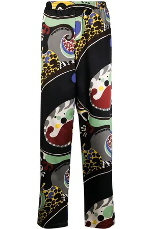 Printed Trousers in the color multicolor for Men on sale