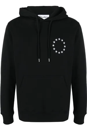 Etudes Logo-print long-sleeve hoodie