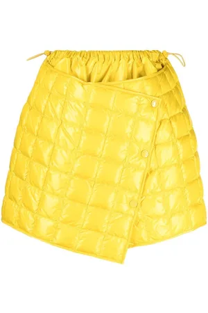 Moncler Quilted Finish Asymmetric Skirt