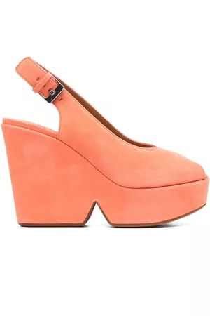Robert Clergerie Women Platform Sandals - Dylan suede 110mm sandals