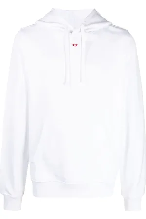 Diesel S-Ginn-Hood-D logo-appliqu?? hoodie