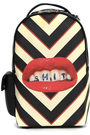 SELETTI Graphic-print backpack