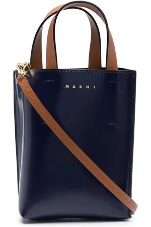 Marni Museo Nano leather tote bag