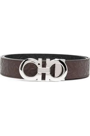 Salvatore Ferragamo Logo-plaque belt