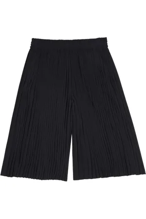 Maison Margiela Pleated knee-length shorts