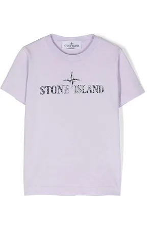 Stone Island Logo-print cotton T-Shirt