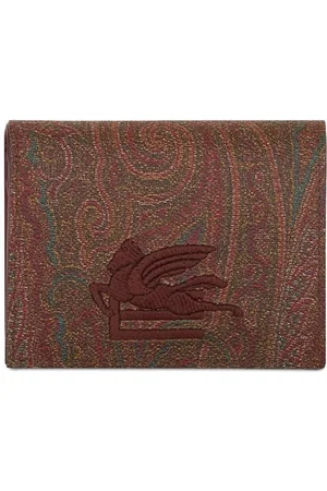 Etro Paisley-print bi-fold cardholder