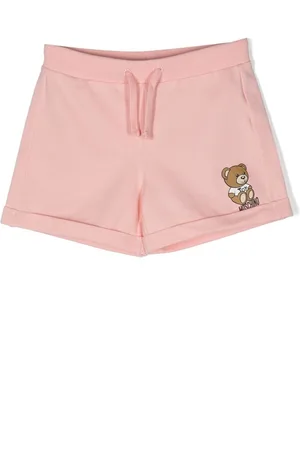 Moschino Teddy Bear-print drawstring shorts