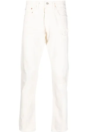 Peter Do whiskering-effect straight-leg Jeans - Farfetch