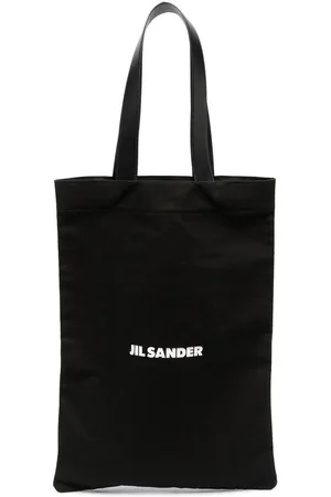Jil Sander Logo-print canvas tote