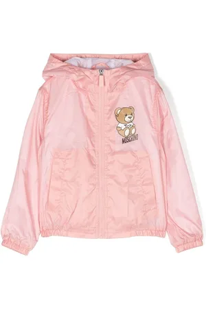 Moschino Teddy bear-motif hooded jacket