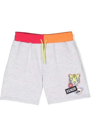 Kenzo Graphic-print track shorts