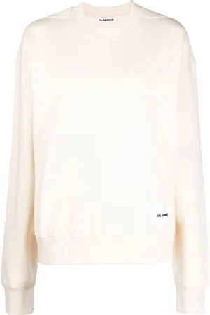 Jil Sander Logo-patch crew-neck sweatshirt