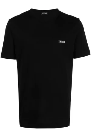 Ermenegildo Zegna Logo-embroidered cotton T-shirt