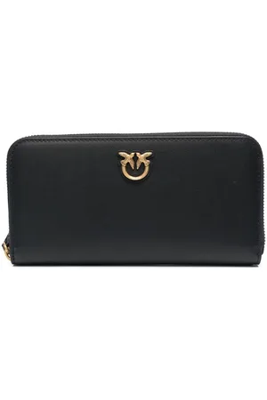 Pinko Logo-plaque leather wallet