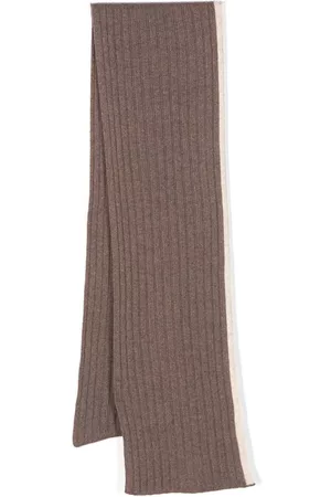 DELL'OGLIO Men Scarves - Ribbed knit scarf