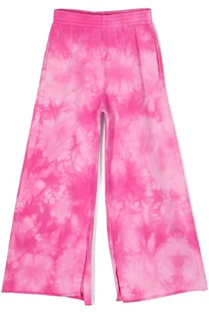Maison Margiela Tie-dye wide-leg trousers