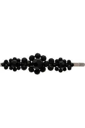 Simone Rocha Large floral bead embellished hair clip
