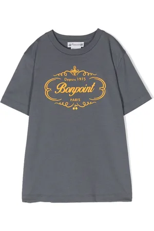 BONPOINT Logo print short-sleeve T-shirt