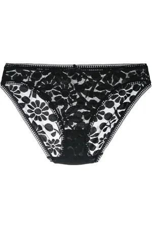 ERES Floral lace briefs