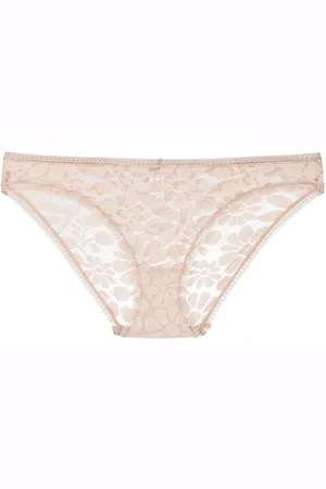 ERES Floral-lace low-rise briefs