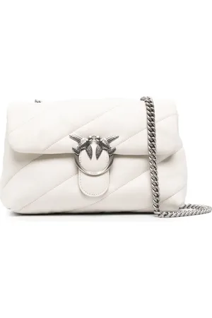 Pinko Love Birds-plaque crossbody bag