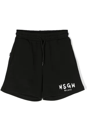 Msgm Logo-print track shorts